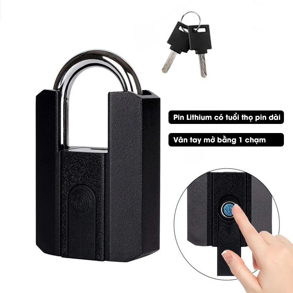 Ổ Khoá Vân Tay Thông Minh DIVO G02 Chống Cắt